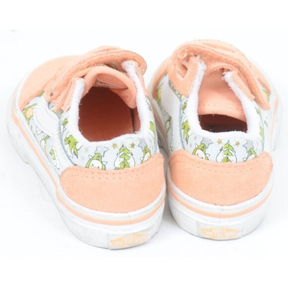 Vans Christmas Tree Unicorn Skateboard Sneakers Size 5 Toddler - Picture 3 of 7